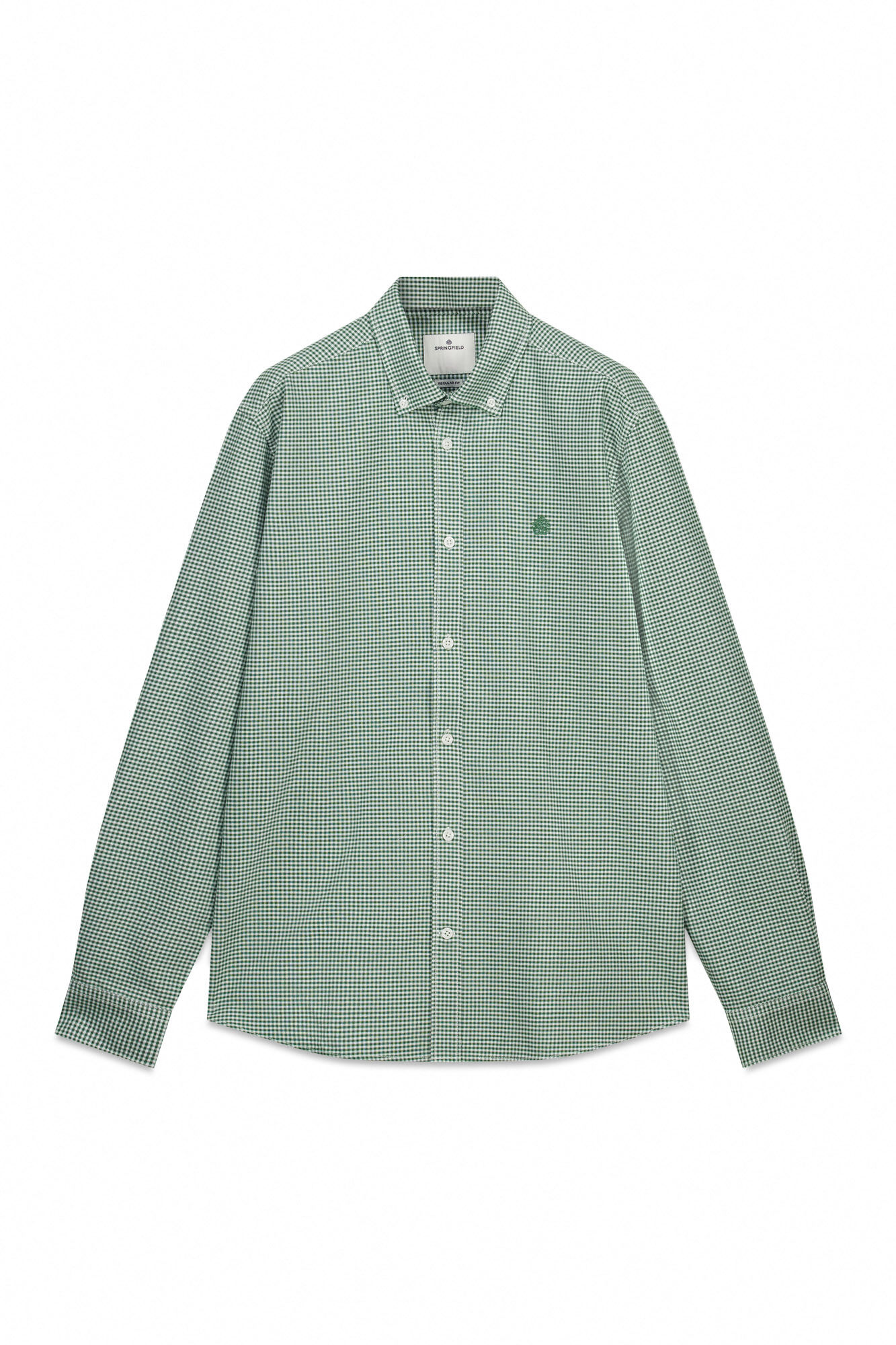 Springfield Chemise oxford vichy infroissable