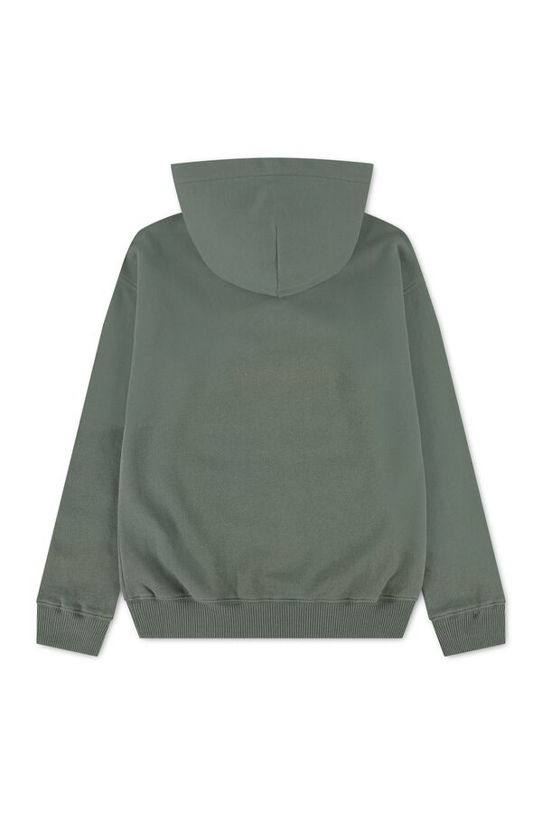 Abercrombie Kids Logo fleece jumper beige