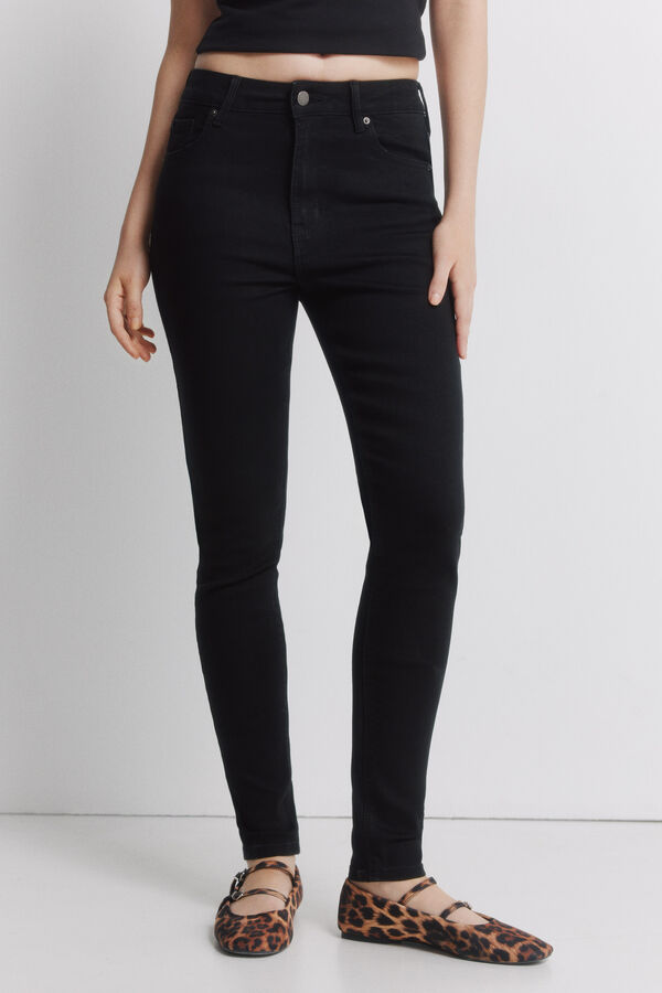 Springfield Skinny jeans black