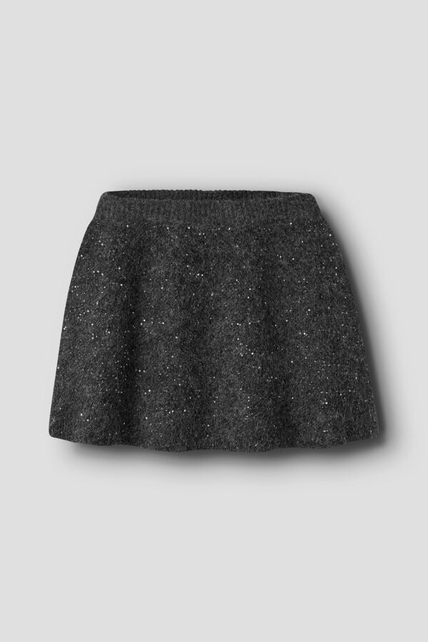 Name It Shimmer knit skirt black