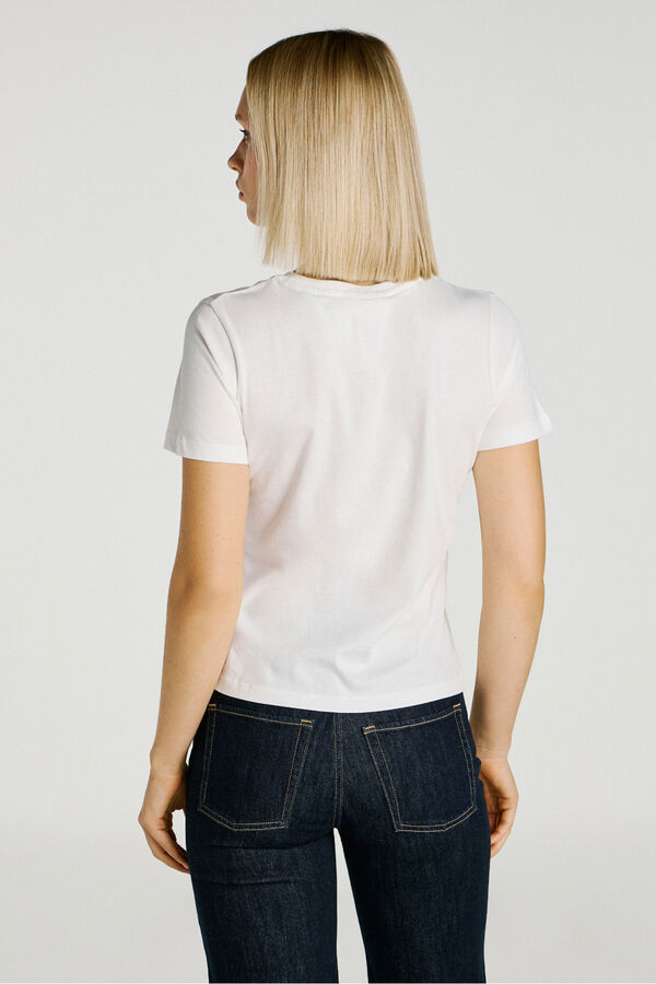 Jack & Jones Slim fit T-shirt feh&eacute;r