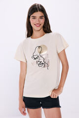 Springfield T-shirt "Love is the answer" brun