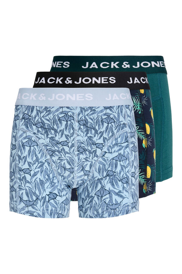 Jack & Jones Junior Pack of 3 boxers blue
