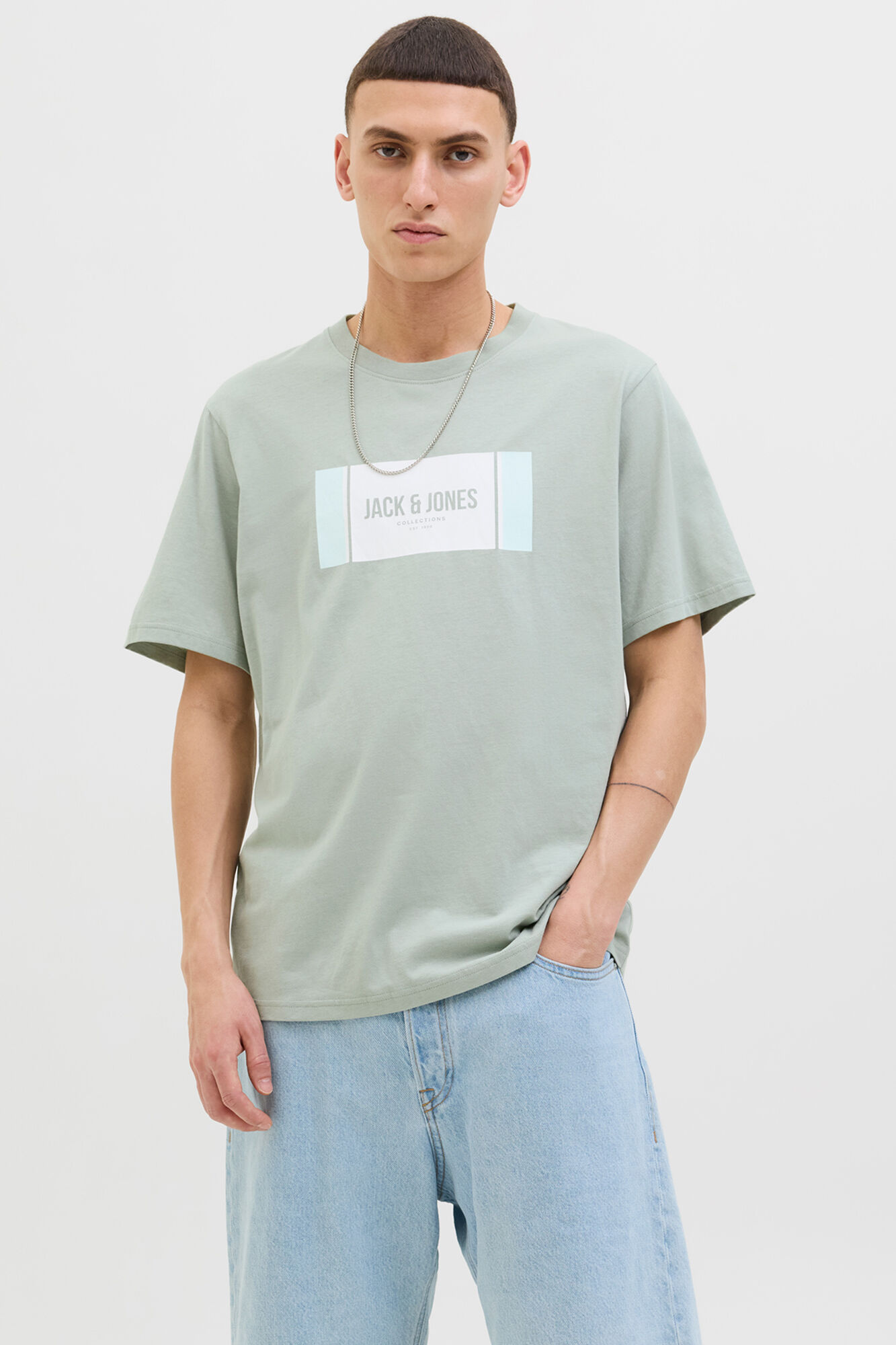 Jack & Jones Bedrucktes T-Shirt mit normaler Passform