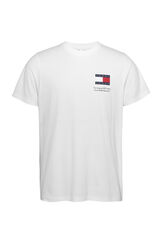 Springfield Camiseta de hombre Tommy Jeans blanco
