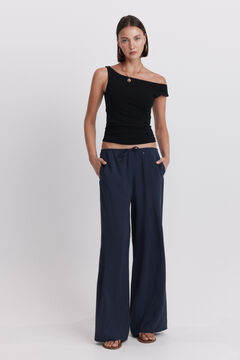 Springfield Wide leg jogger trousers