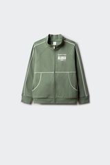 Springfield Kids Sudadera retro ni&ntilde;o verde