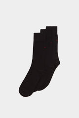 Springfield Regular socks with monogram design  noir