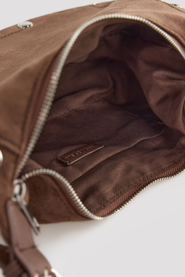 Springfield Studded crossbody brown