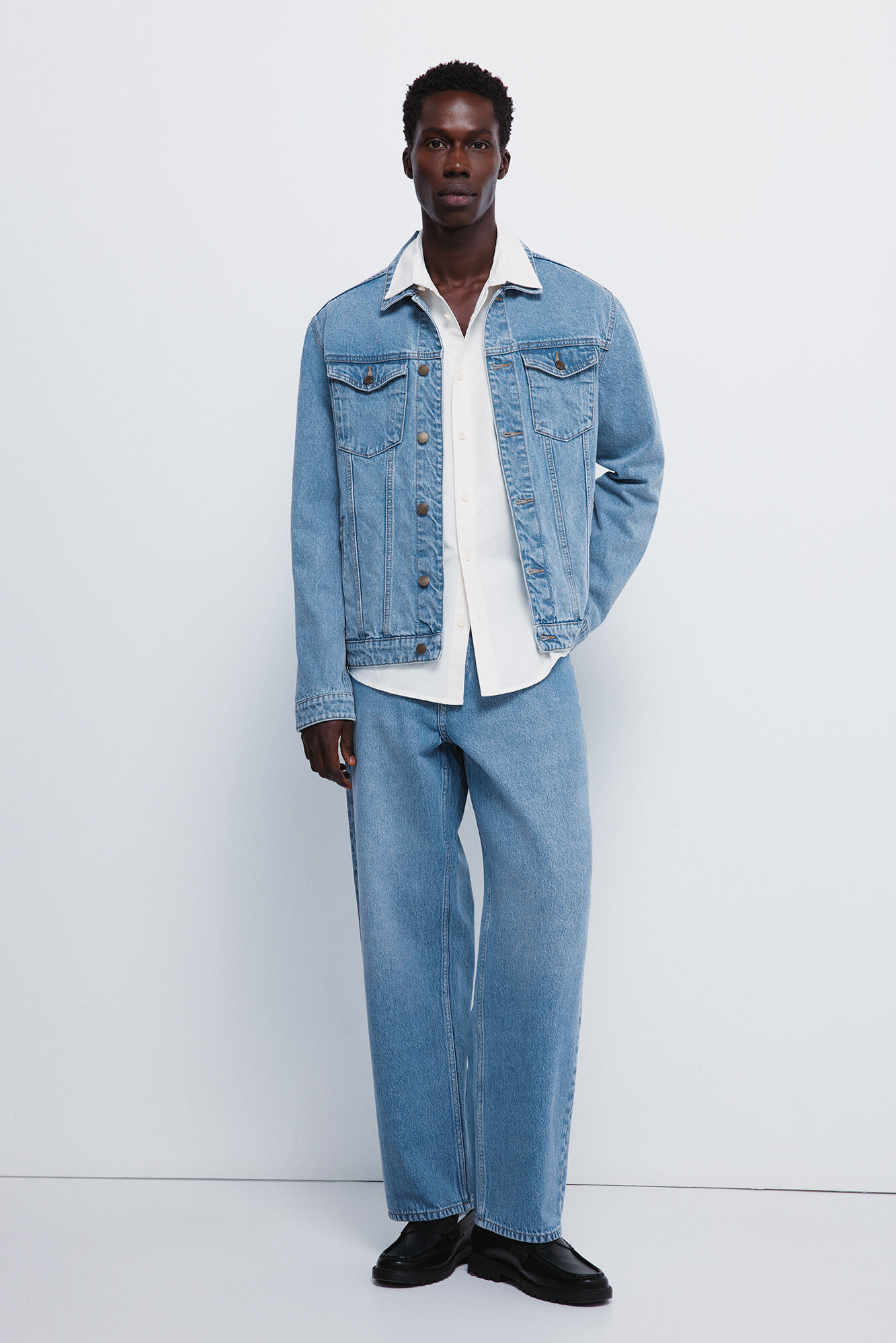 Springfield Vaquero wide leg lavado medio