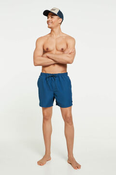 Springfield Monochrome swim shorts blue