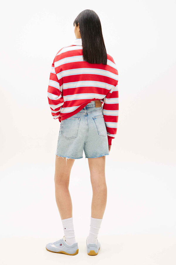 Tommy Jeans Pantal&oacute;n corto vaquero azul