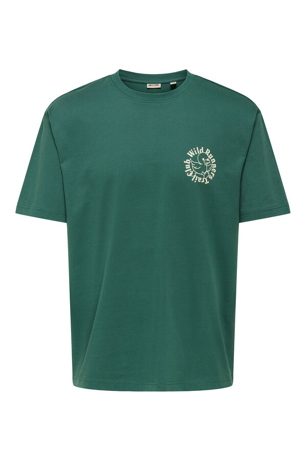 Only & Sons Short sleeve T-shirt blue