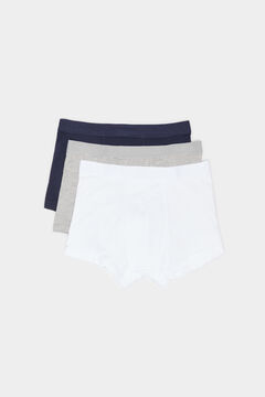 Springfield Pack of 3 essential cotton boxers gray