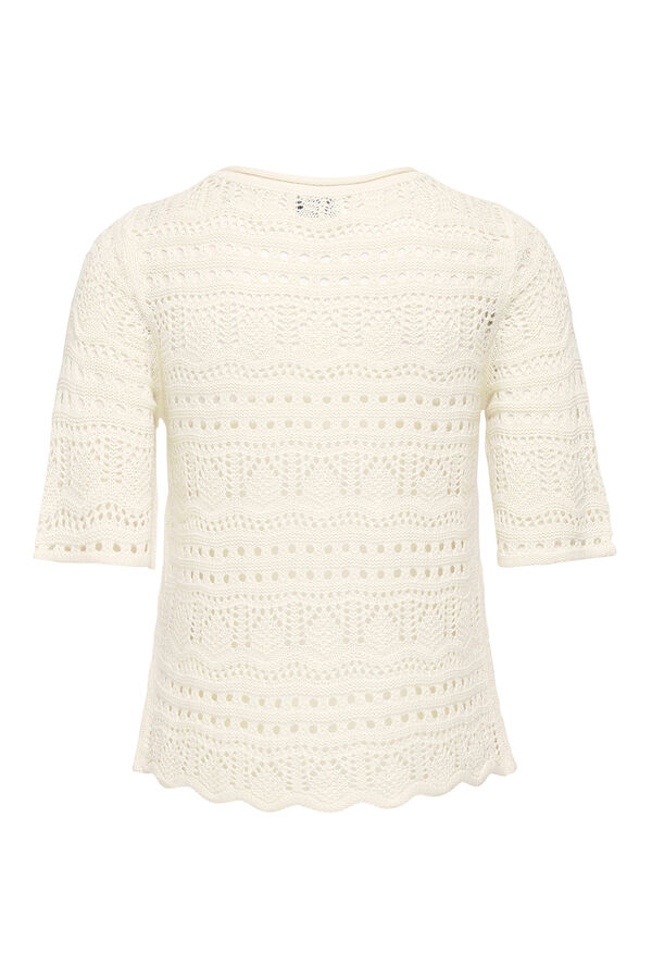 JDY Short sleeve sleeved jersey white