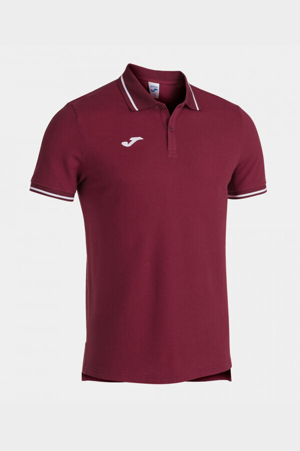 Springfield Black Comfort li short-sleeved polo shirt deep red