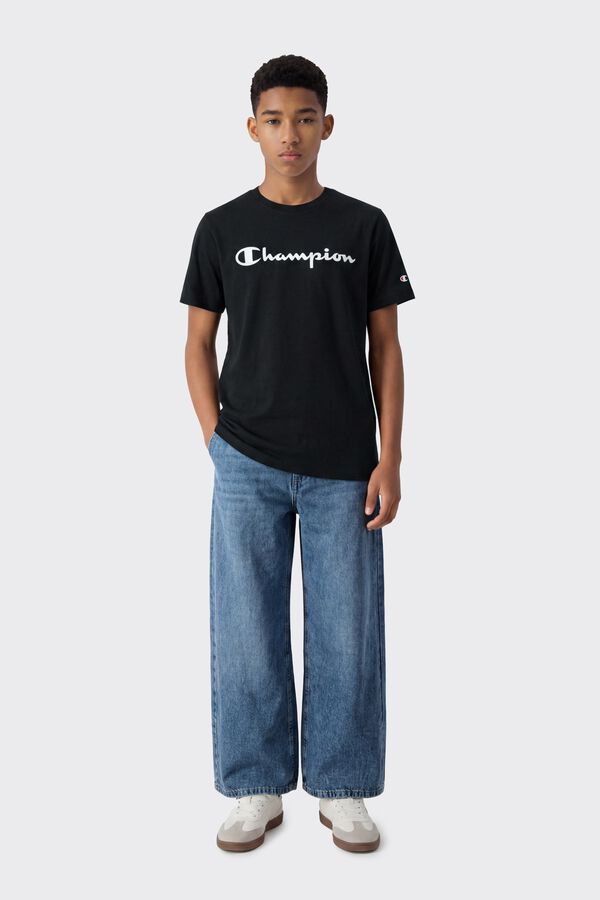 Champion Round neck short sleeve T-shirt black