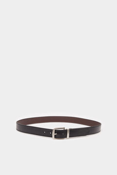 Springfield Essential reversible leather belt black