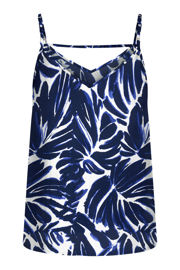 Only Plain strappy top blue