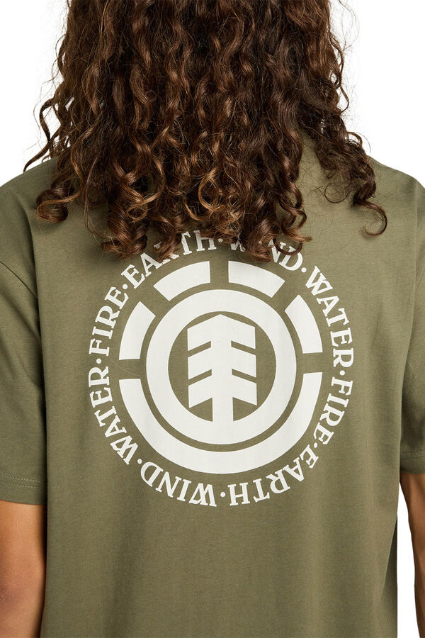 Element Short-sleeved T-shirt Kaki