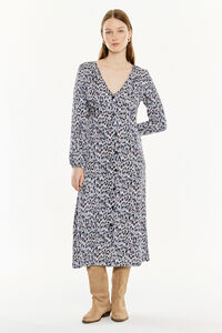 Systemaction Vestido com estampa animal