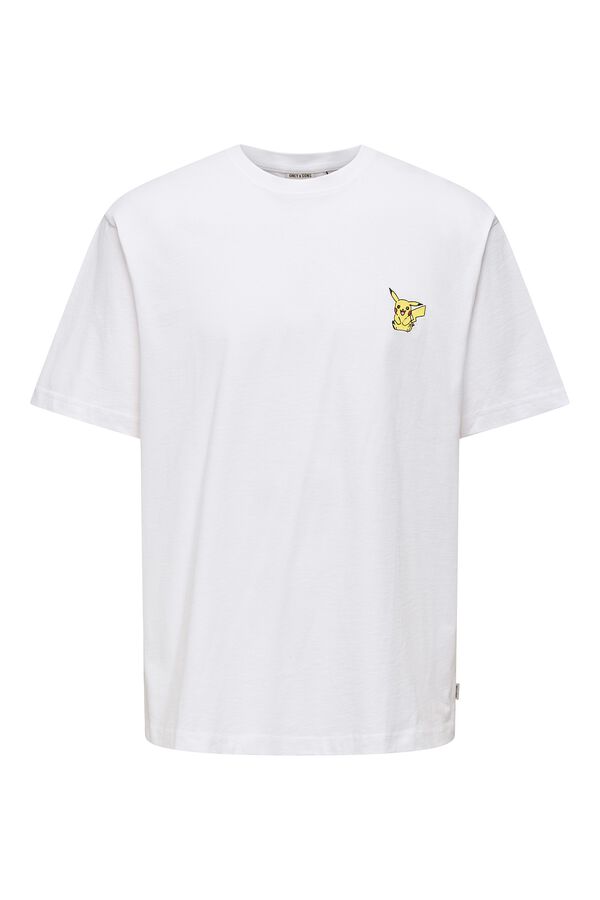 Only & Sons Short-sleeved T-shirt white