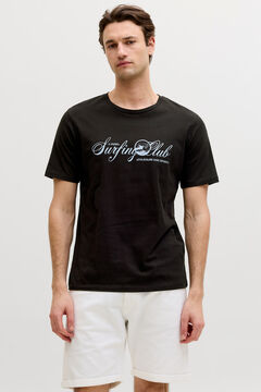 JJ REBEL T-shirt de manga curta estampada