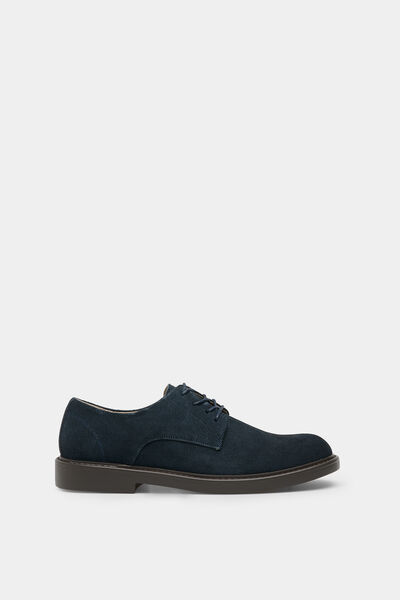 Springfield leather dress shoe bluish