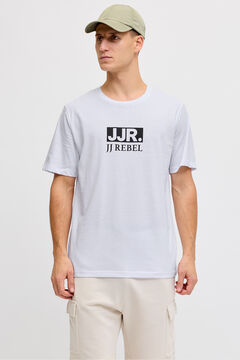 JJ REBEL Cotton short sleeve logo T-shirt