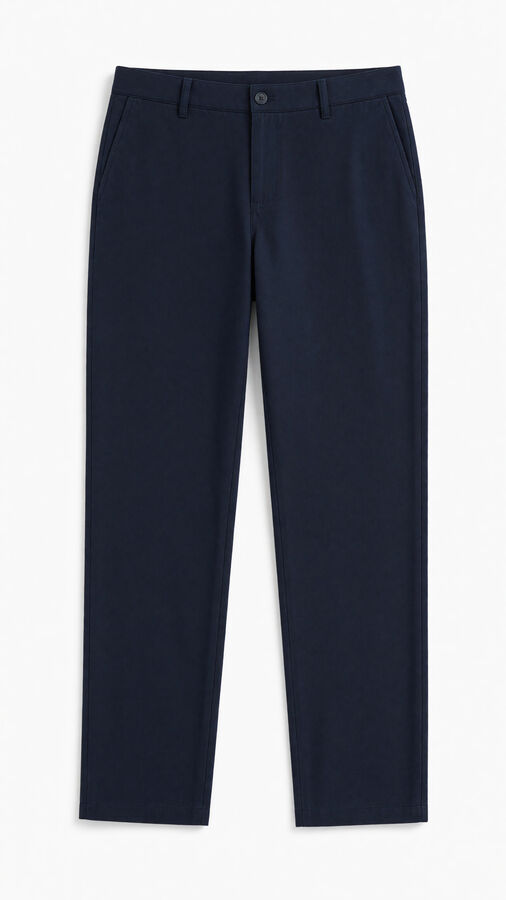Springfield Comfort fit structure trousers blue