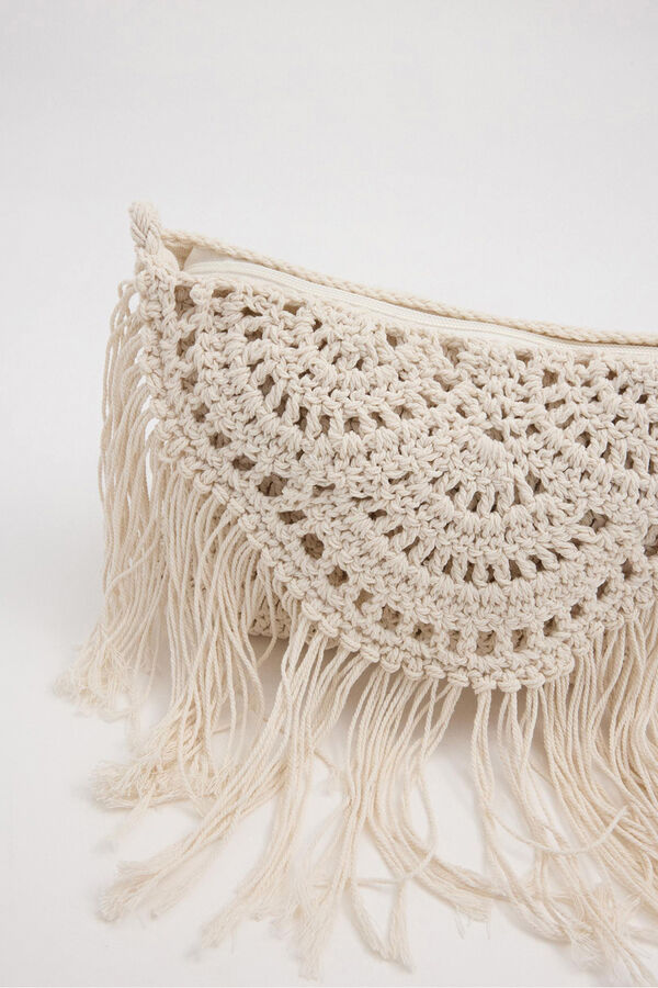 Bolso Redondo Bolsos De Ganchillo Con Flecos Bolso Crochet Bolsos