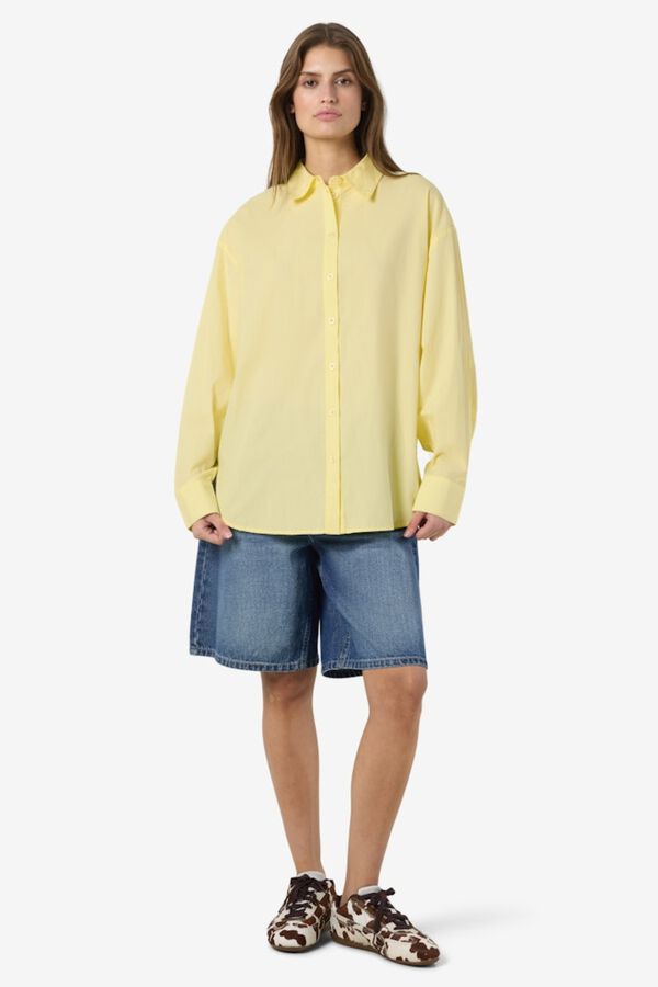 Noisy May Oversize long sleeve shirt printed