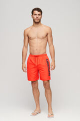 Springfield 43.2 cm swim shorts with Sport graphic crvena
