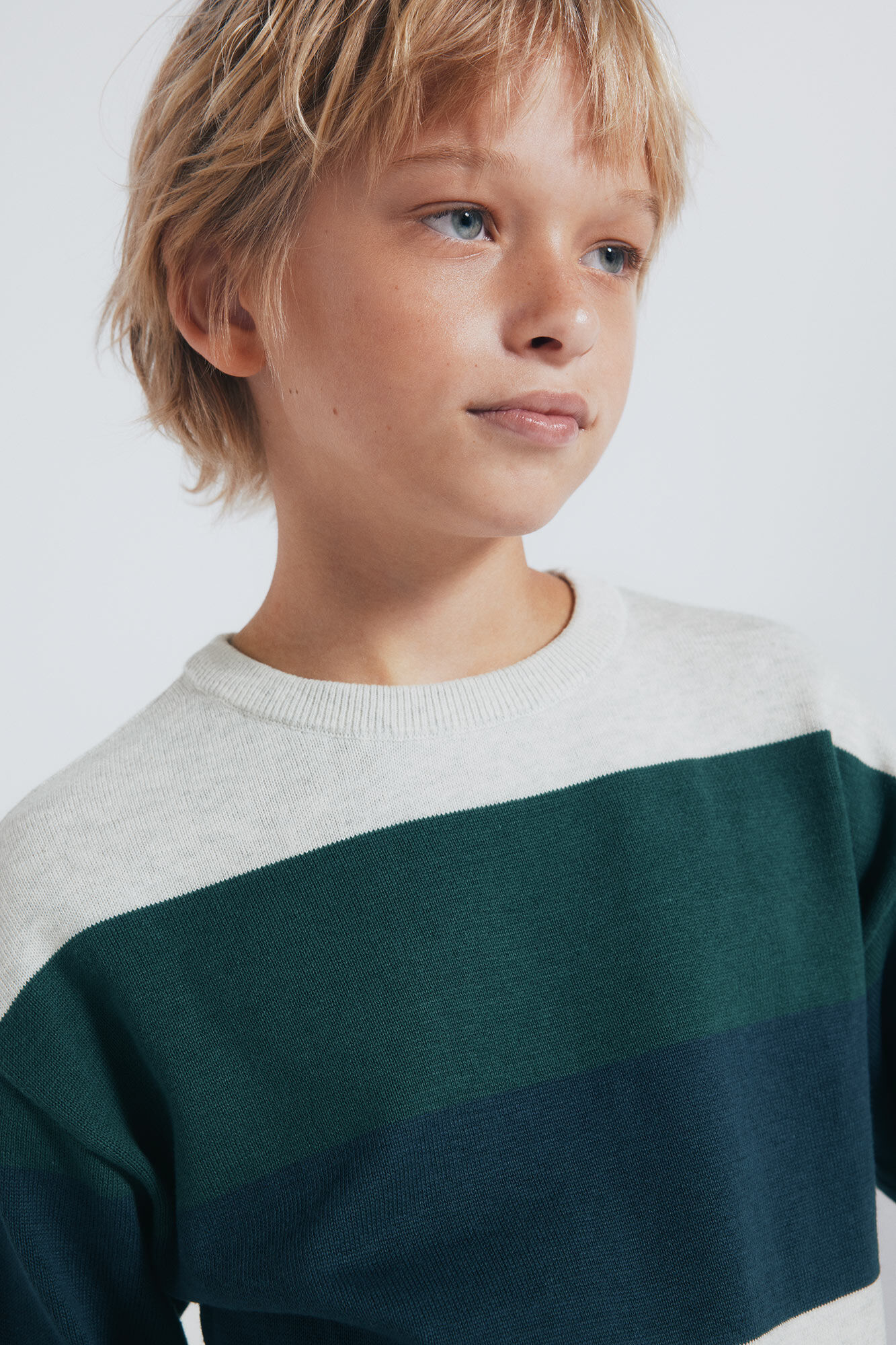 Springfield Kids Basic striped sweater for boys