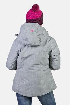 Springfield Ski jacket with detachable hood and inner snow skirt natural