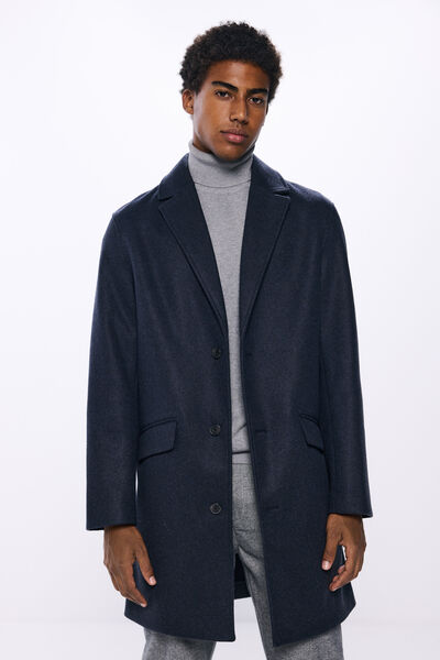 Springfield Comfort stretch coat blue