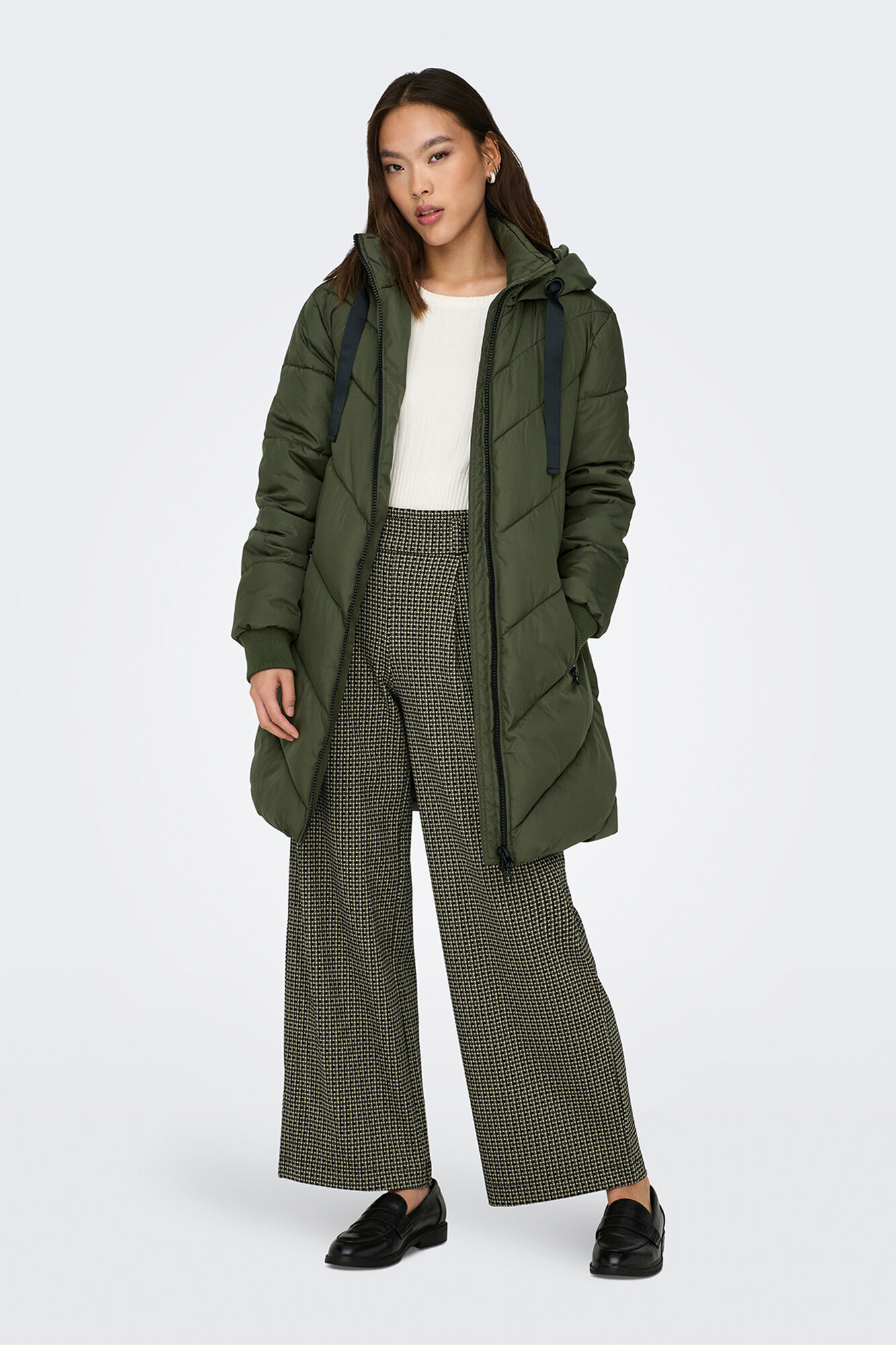 JDY Abrigo acolchado