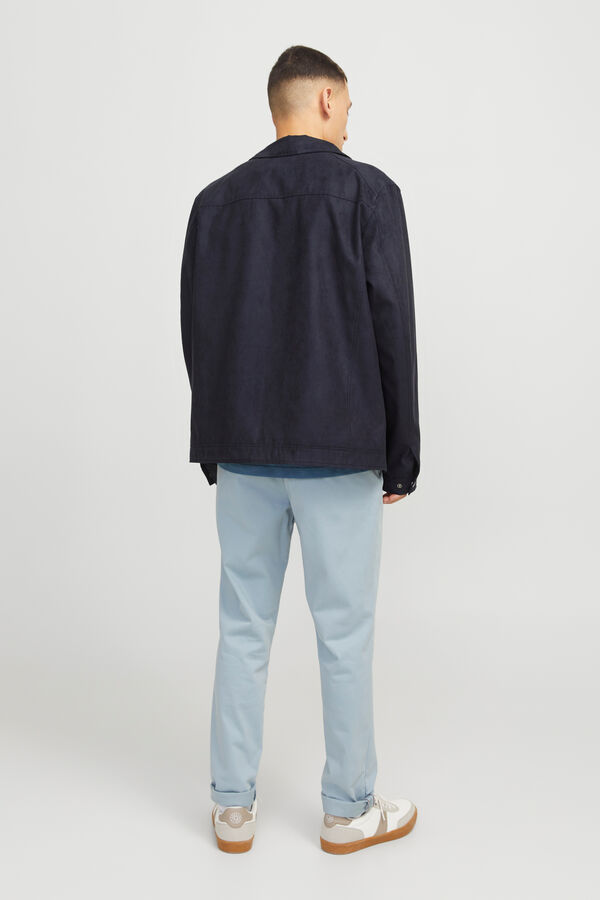 Jack & Jones Cazadora Harrington regular fit negro