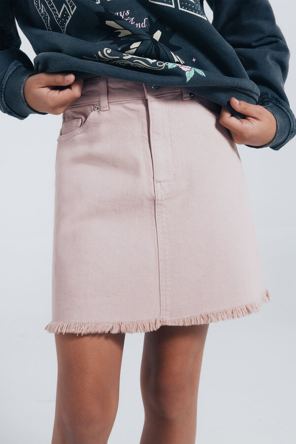 Springfield Kids Falda desflecada niña rosa