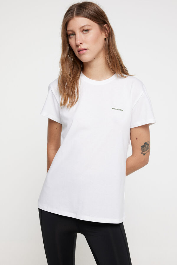 Springfield T-shirt estampada Columbia Sun Trek™ para mulher branco