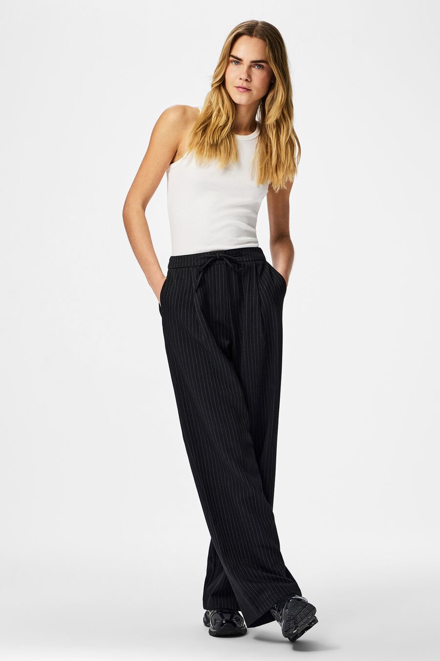 Camiseta básica tipo nadadora