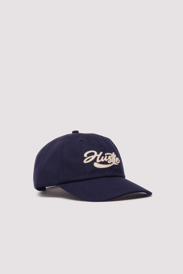 Springfield Front embroidered trucker cap blue