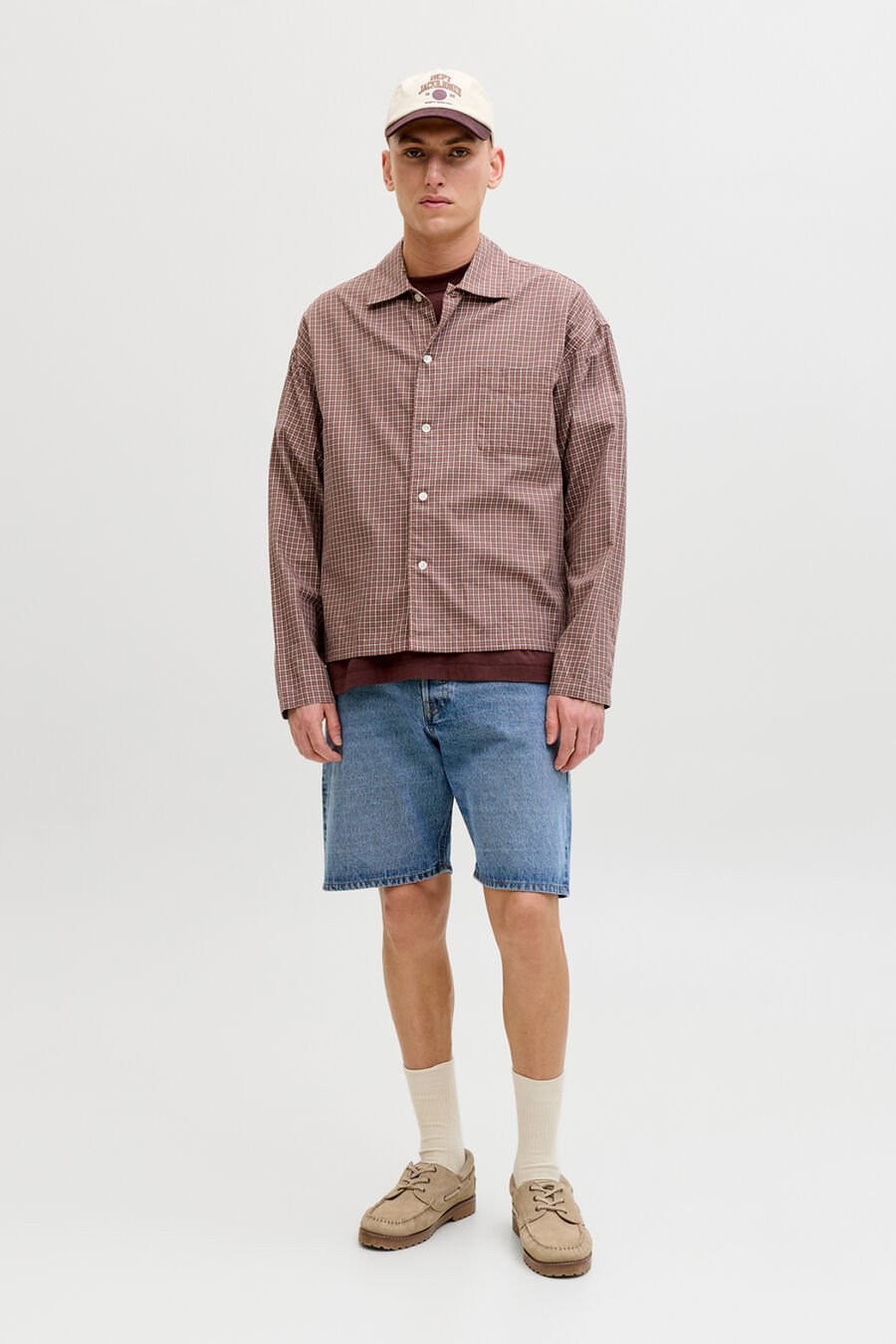 Bermuda relaxed denim