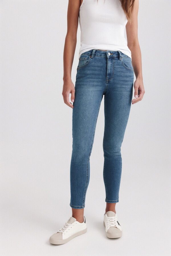 Springfield Skinny push up jeans blue
