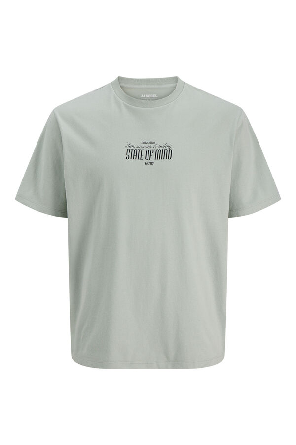 JJ REBEL Camiseta relaxed fit turquesa
