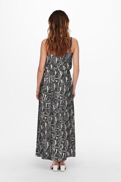 Only Vestido largo estampado
