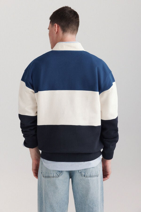 Springfield Rugby studio sweatshirt blue