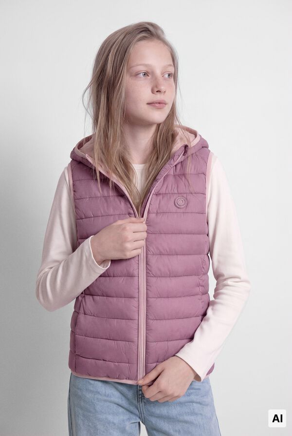 Springfield Kids Chaleco acolchado ni&ntilde;a rosa
