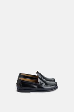 Silbon kids Sapatos antifaz em pele