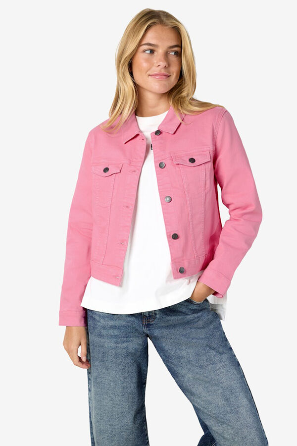 Noisy May Chaqueta vaquera color morado/lila